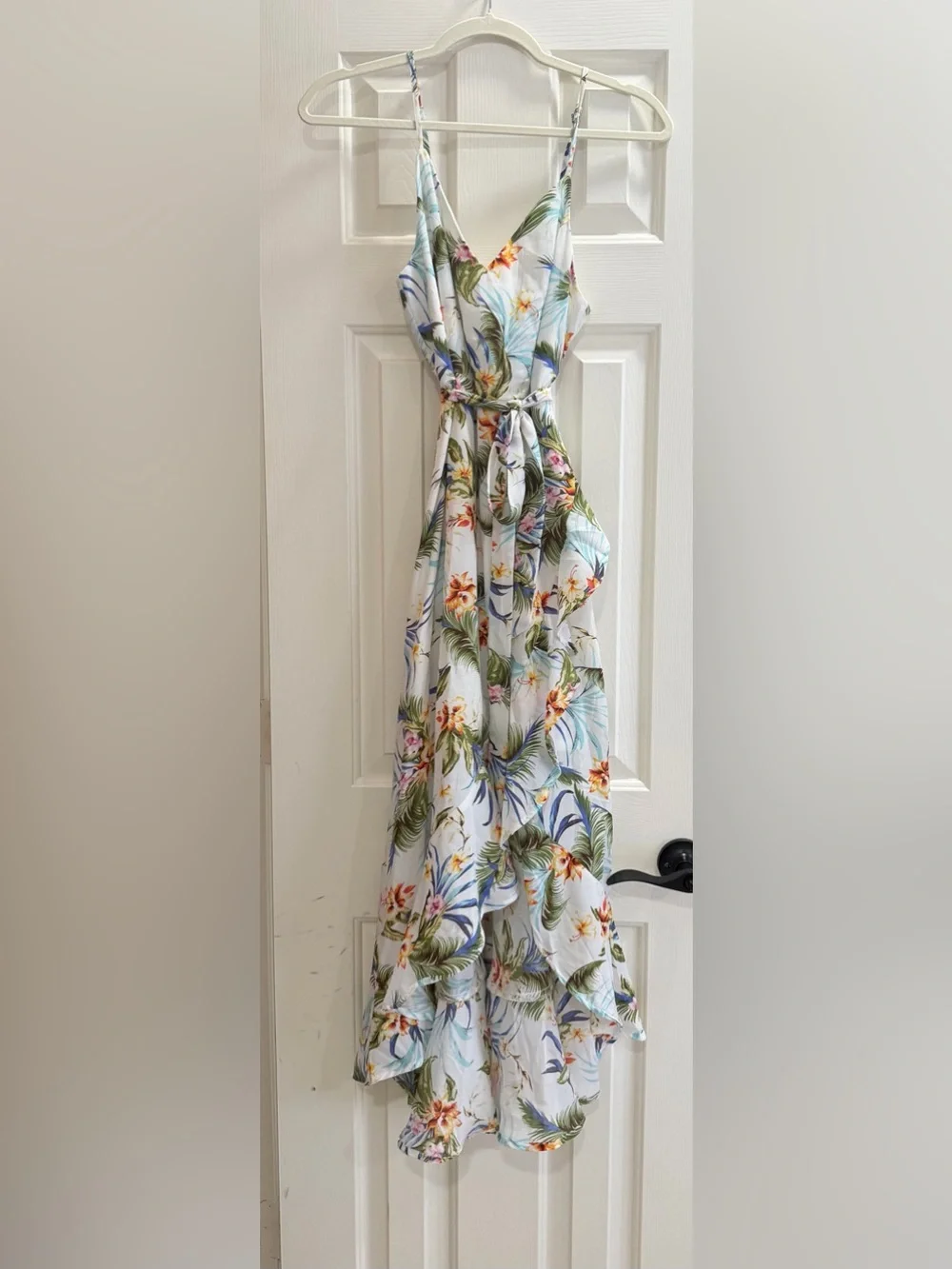 Tropical Hi Lo Maxi dress